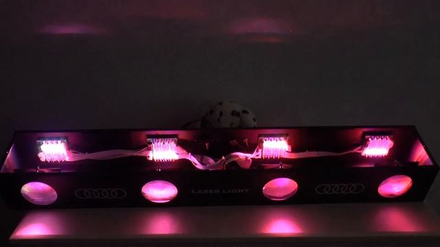 Аналог American DJ Revo Xpress - 4 х 64 LED, DMX-управление, звуковая активация. смотреть онлайн