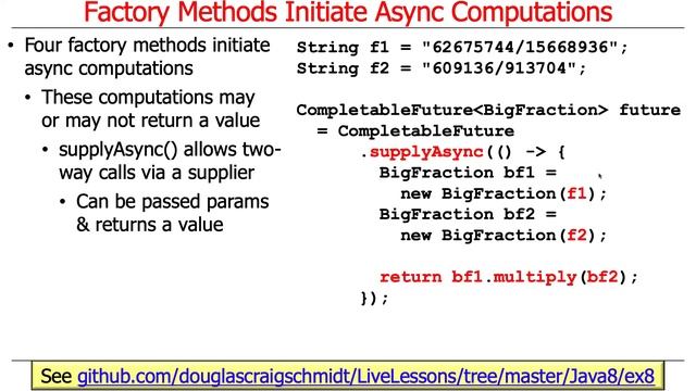 Advanced Java CompletableFuture Features: Introducing Factory Methods смотреть онлайн