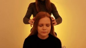 АСМР для АСМРТИСТА. ГЛУБОКИЙ МАССАЖ ГОЛОВЫ, РАСЧЕСЫВАНИЕ ВОЛОС. ШЕПОТ. ASMR for ASMRTIST.