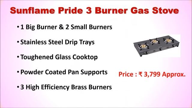 Top 5 Best Sunflame Gas Stove in India 2020 | Which is the Best Gas Stove to Buy? | Gas Chulha смотреть онлайн