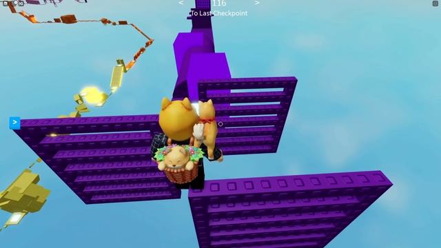 УЧУ СТРАДАТЬ БЕЗ ПРОБЕЛА! Roblox No Jumping Difficluty Obby смотреть онлайн