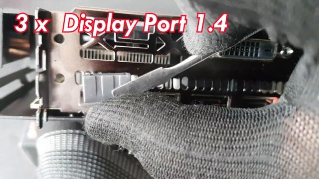 XFX AMD Radeon RX 580 GTS Black Edition 4K Close View. смотреть онлайн