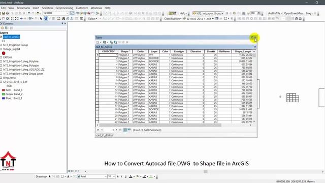 Autocad to Shapefile in ArcGIS Part 1 смотреть онлайн