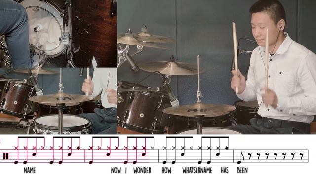 Whatsername Drums Only (EXACTLYhow Tre Plays It)(W/tabs)(Green Day)