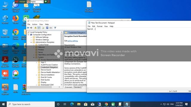 Remote Desktop Connection Error || CredSSP Encryption Oracle Remediation || credssp смотреть онлайн
