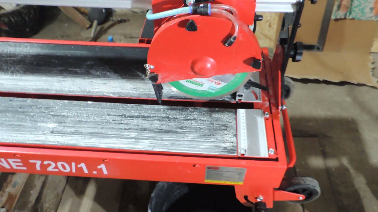 Обзор электрического плиткореза DIAM EX-720/1.1 смотреть онлайн