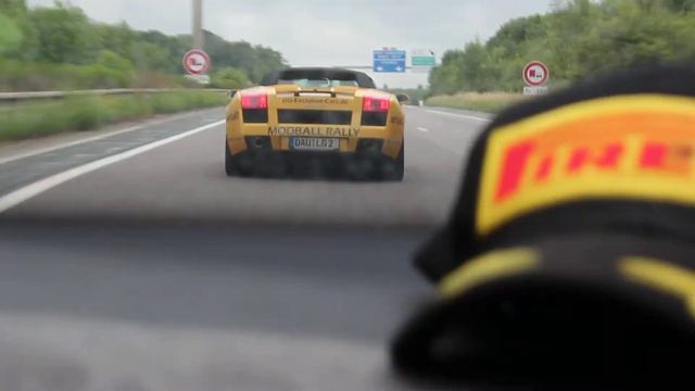 SEAT Modball Chasing Lamborghinis and BMW M6. Read video description.. смотреть онлайн