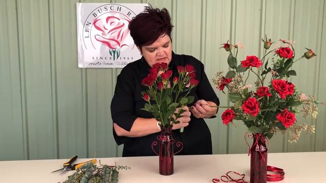 How to Valentines spray rose design. смотреть онлайн