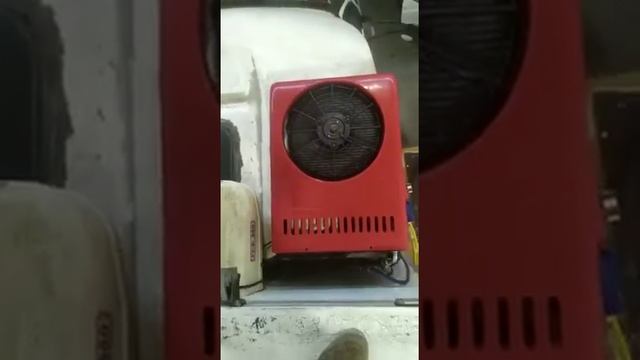 Крышный электрический кондиционер на Газель смотреть онлайн