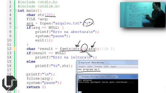[C] Aula 74 - Arquivos: fgets() смотреть онлайн