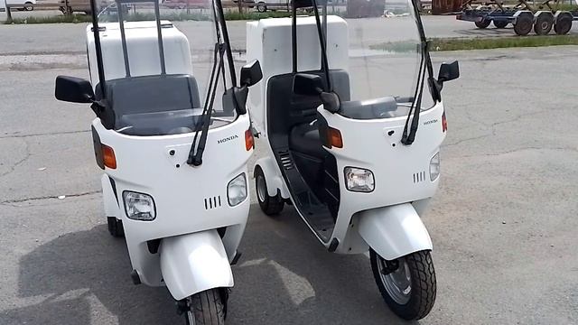 Honda Gyro Canopy 2х и 4х тактный смотреть онлайн