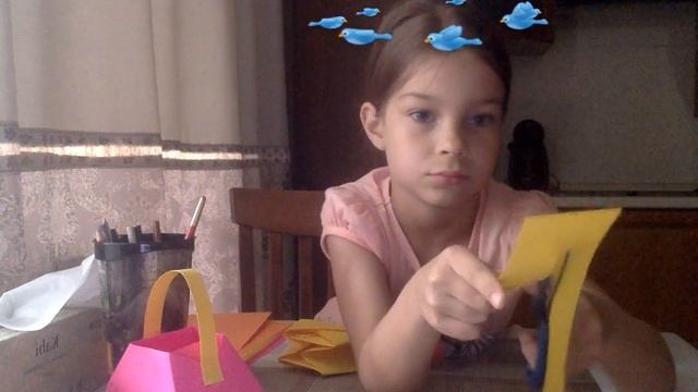 мисс звездочка - как сделать сумочку из бумаги смотреть онлайн