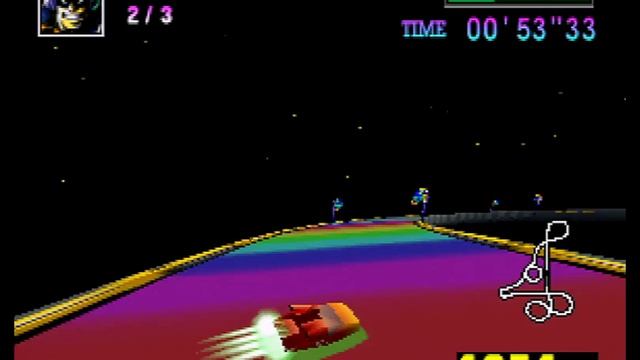 F-ZERO X: Rainbow Road - 1'31"851 【NTSC WR】 смотреть онлайн