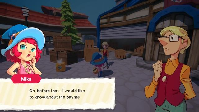 delivering a fish in Mika and the Witch's Mountain [ONEOFF] смотреть онлайн