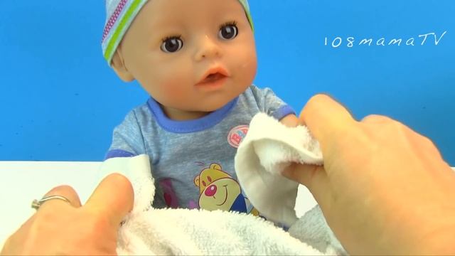 МИША НЕ ВЕРИТ В МИКРОБОВ Куклa #БебиБон Maльчик Учится Мыть Руки Играем Как Мама