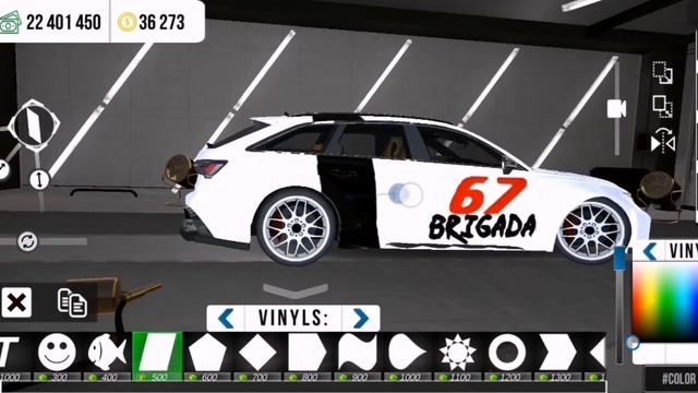 ПОСТРОИЛ AUDI RS6 В СТИЛЕ NASCAR смотреть онлайн