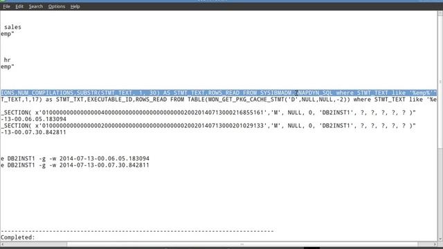 DB2 Tips n Tricks Part 38 - Limitation on Monitor Metrics by Dynamic SQL Snapshot смотреть онлайн