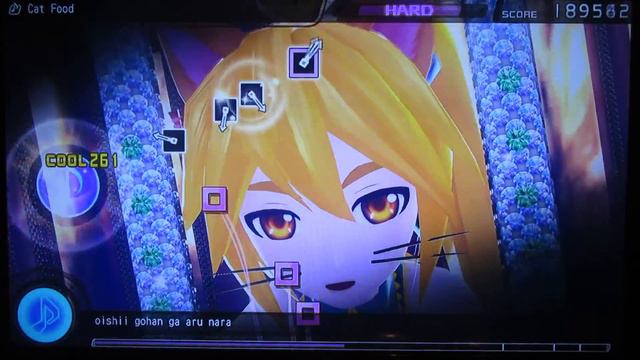 Hatsune Miku: Project DIVA F - Akita Neru - Cat Food (Gameplay. Hard)