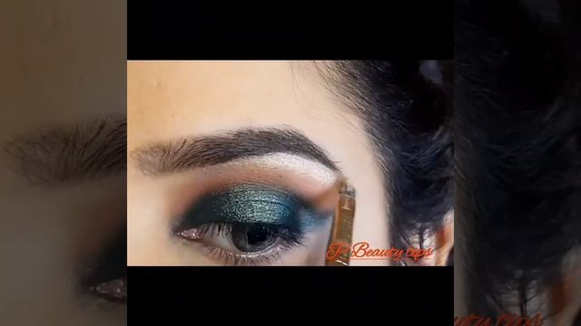 Engagement And Mehandi eyes makeup tutorial #youtubeshorts #engagement#mehndi#makeup #status#beauty смотреть онлайн
