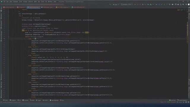 Android Image Editing and Color Filtering | Android Studio Image Color Filtering смотреть онлайн