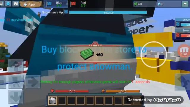 Blockman go Snowman defendent смотреть онлайн
