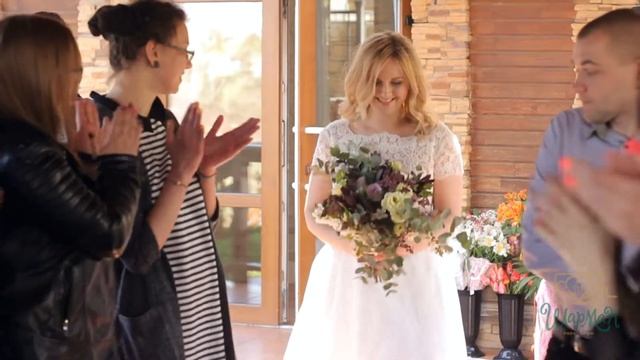 Свадьба "Аметистовая Геометрия" для Виты и Саши от бюро Шарман 29.04.2017 смотреть онлайн