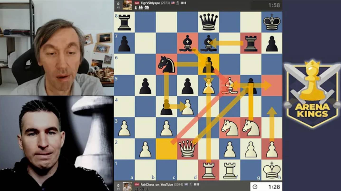 Жертвуем слона! Дмитрий Андрейкин - Гата Камский смотреть онлайн