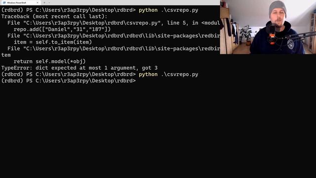 Python - RedBird - Repositpries CSV смотреть онлайн