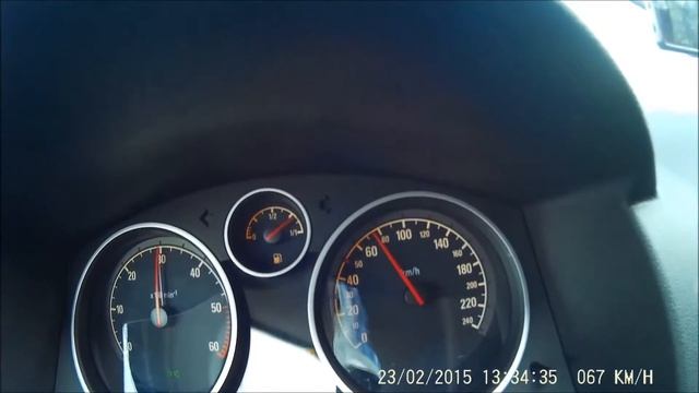 Opel Astra H - 1.3 cdti acceleration смотреть онлайн