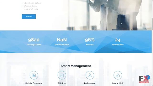 Stexchange - Financial Broker Services Responsive WordPress Theme TMT смотреть онлайн