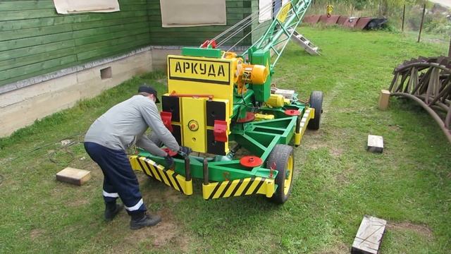 подъёмный кран Аркуда. кран своими руками. смотреть онлайн