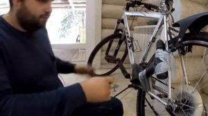 ЛАЙФХАКИ - ЭЛЕКТРО ВЕЛОСИПЕД  - СВОИМИ РУКАМИ !!! -  за 15 минут