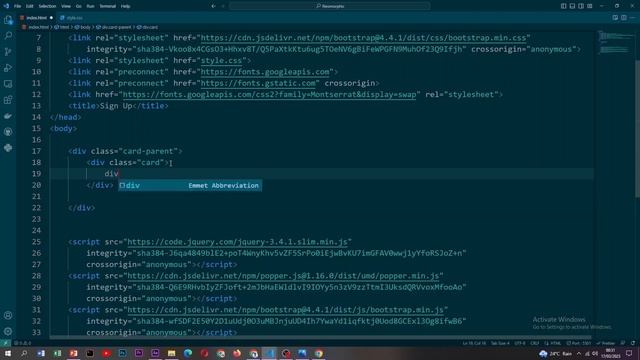 Neomorphic Sign Up Card Page Design : HTML ,CSS , BOOTSTRAP смотреть онлайн