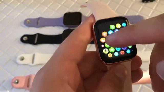 Apple Watch 6 Series 44mm Gold смотреть онлайн