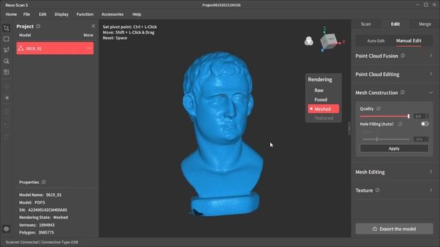 Step-by-Step 3D Scanning For The Best Results - Revopoint POP 3 3D Scanner смотреть онлайн