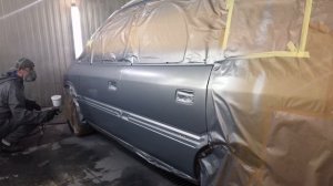 Как покрасить СЕРЕБРО,МЕТАЛЛИК без пятен и полос на авто.кузовной ремонт. 16+