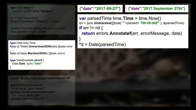 Json+Go in practice @ Golang Vilnius S02E01 смотреть онлайн