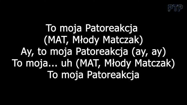 Mata - Patoreakcja (TEKST) BLACK WHITE смотреть онлайн