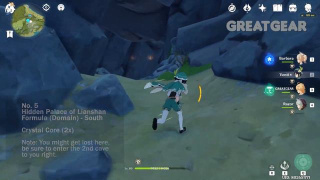 Genshin Impact Best Crystal Core Farming Route - You need these for Condensed Resins on Version 1.1 смотреть онлайн