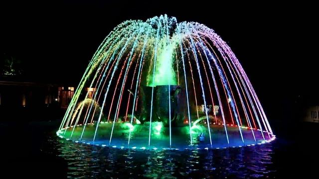 Новый фонтан "Очарование" в Железноводске смотреть онлайн