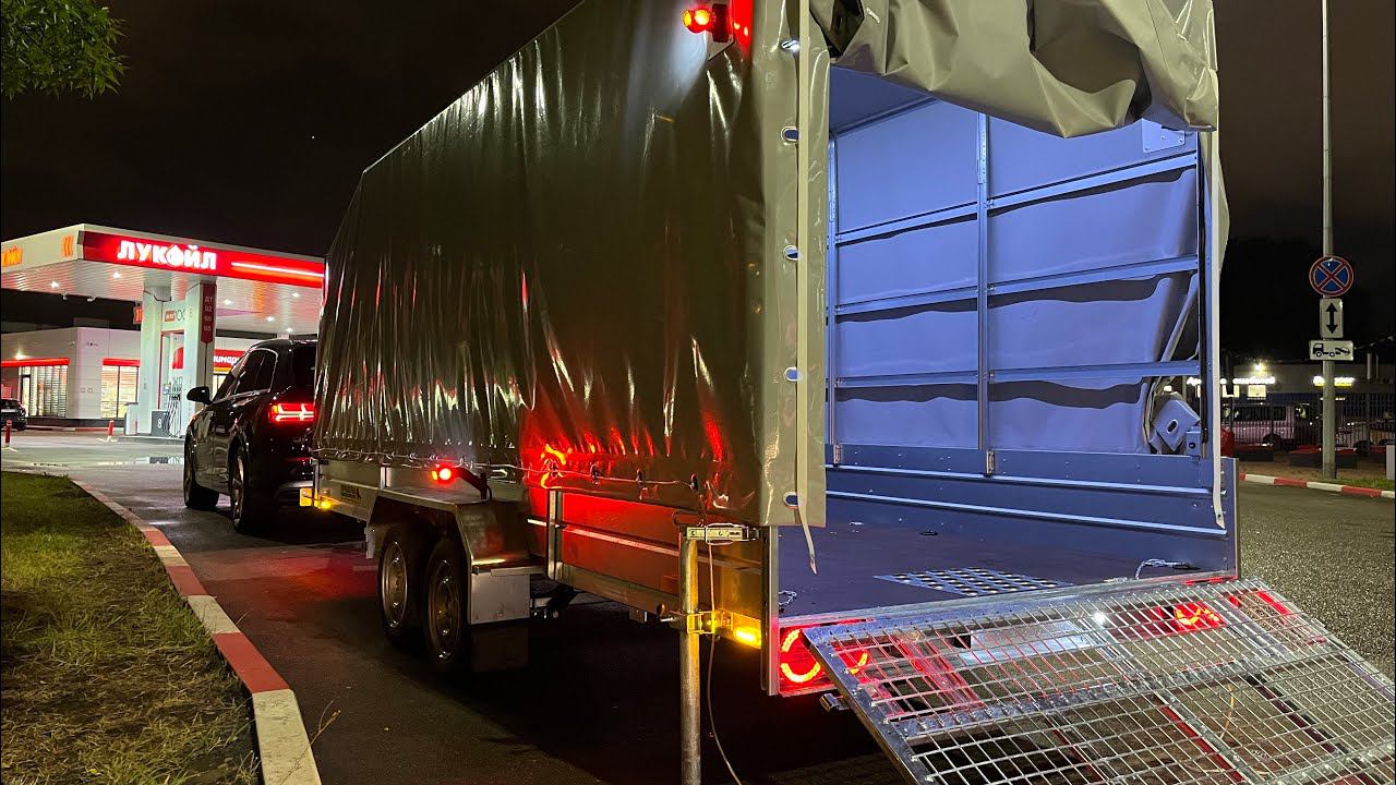 Двухосный прицеп ЛАВ 81013Е 5х1.8м смотреть онлайн