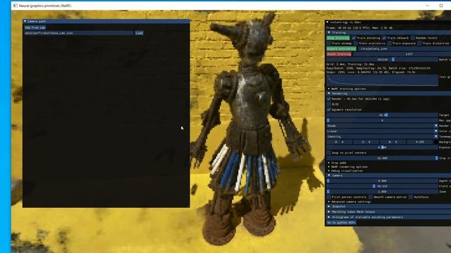 Making a NeRF movie with NVIDIA's Instant NGP смотреть онлайн