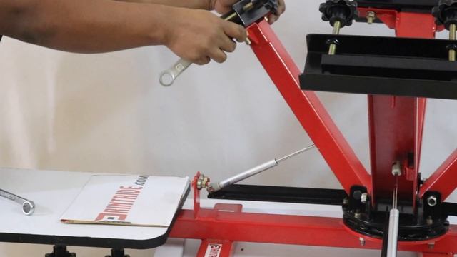 How to Use Your 4 Color 2 Station Heavy Duty Screen Printing Machine смотреть онлайн
