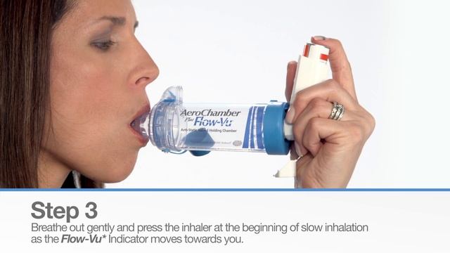 How to use the AeroChamber Plus* Flow-Vu* Chamber with Mouthpiece - Trudell Medical International смотреть онлайн