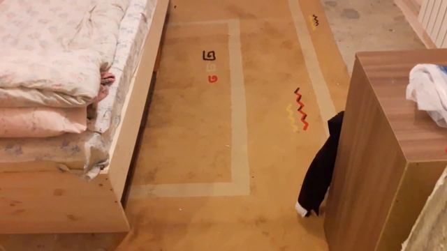 В комнате для девочки поклеили фото обои, собрали и утеплили откосы!!! смотреть онлайн