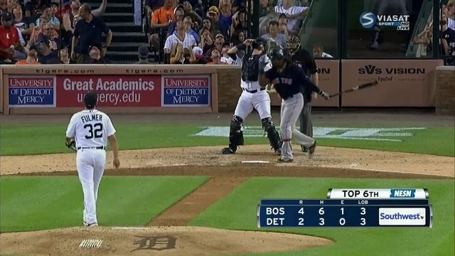 Бейсбол. MLB. Детройт Тайгерз - Бостон Ред Сокс (19.08.2016) [RU] смотреть онлайн