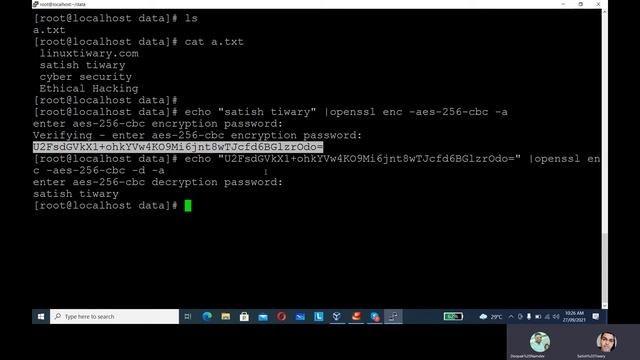 symmetric cryptography Live Practical Training смотреть онлайн