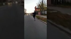 Стант на ласточке и трюки BMX