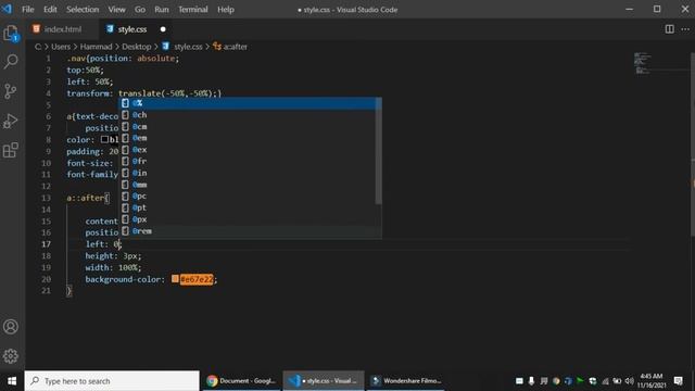 Underline Link Hover Effect with CSS смотреть онлайн