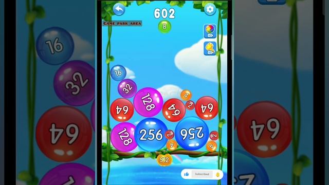 2048 World Walkthrough Gameplay Facebook#gameparkarea #puzzlegame #2048game